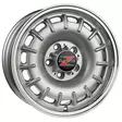 Barzetta Baroque Silver Polished Lip 7x15 Jako: 5x112 ET: 23 vanne - 15-tuumaiset - 2799 - 1