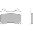 Brembo Jarrupalat Taakse Sintered Road - Moottoripyörän Jarrupalat - 102589 - 1