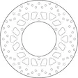 Brembo Serie Oro jarrulevy - Moottoripyörän Jarrulevyt - 101859 - 1