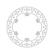 Brembo Serie Oro jarrulevy - Moottoripyörän Jarrulevyt - 101909 - 1