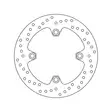 Brembo Serie Oro jarrulevy - Moottoripyörän Jarrulevyt - 102439 - 1