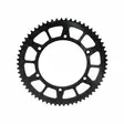 Forte Takaratas, 58 hammasta (420) Ø136mm, Musta Alu., Fantic 50cc 20- - Moottoripyörän Ketjut & rattaat - 100439 - 1