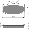 GOLDFREN Jarrupalat 100 Ceramic Carbon K1 - Moottoripyörän Jarrupalat - 89079 - 1