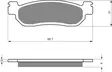 GOLDFREN Jarrupalat 146 Ceramic carbon AD - Moottoripyörän Jarrupalat - 89089 - 1