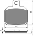 GOLDFREN Jarrupalat 152 Ceramic Carbon S3 - Moottoripyörän Jarrupalat - 88009 - 1