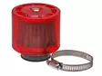Ilmasuodatin, Air-System, Punainen, Kiinitys Ø 38mm (Ø 70mm x p. 55mm) - Moottoripyörän Ilmansuodattimet - 98319 - 1