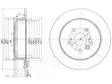 JARRULEVY DELPHI, 2 KPL / PKT, TAKA, TOYOTA - Yleisosat ja tarvikkeet - 15309 - 1