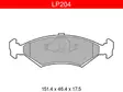 JARRUPALASARJA DELPHI ETU, FORD - Yleisosat ja tarvikkeet - 9759 - 1
