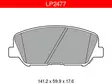 JARRUPALASARJA DELPHI ETU, HYUNDAI KIA - Yleisosat ja tarvikkeet - 8829 - 1