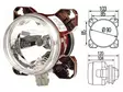 KAUKOVALO PARKILLA 90MM UPOTETTAVA SIS 24V - Yleisosat ja tarvikkeet - 43839 - 1