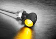 Kellermann Atto® indicator black w/ clear glass - Moottoripyörän Valot, vilkut & heijastimet - 106219 - 1