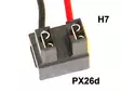 LAMPUNKANTA H7 SIVUILLE - Yleisosat ja tarvikkeet - 52259 - 1