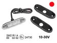 LED-ÄÄRIVALO PUN. 10-30V - Yleisosat ja tarvikkeet - 50979 - 1