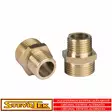 Muuntonippa 3/4" uros kierteestä 1/2" urokseen - Rengastarvikkeet - 115029 - 1