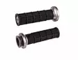 ODI Street V-TWIN Lock-On HART-LUCK Full-Waffle BLACK/Gunmetal/grey - Moottoripyörän Ohjaus & hallinta - 81709 - 1