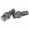 Pallokanta aluvannepulttisarja 1,5mm nousu, 14mm, pituus 28mm, 20 kpl - Rengastarvikkeet - 116209 - 1