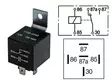 RELE 12V 30/40A, 87A 5-NAP, PITIMELLÄ - Yleisosat ja tarvikkeet - 70929 - 1