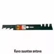 Rotary Terä, (Copperhead), 19" (48,3cm), Silppuava, Suora, Yleismalli - Ruohonleikkurin terät ja leikkuulaitteet - 91099 - 1