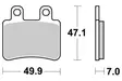 Sbs Jarrupalat Ceramic (773HF) - Moottoripyörän Jarrupalat - 103949 - 1