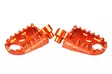 Scar Evolution Footpegs - SKtm/Husab./Husq./Sherco/Beta 05-17 Orange color - Moottoripyörän Jalkatuki - 91159 - 1