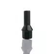 Tähtipää aluvannepulttisarja 1,5mm nousu, 12mm, pituus 28mm, musta 20 kpl - Pultit ja mutterit - 115599 - 1