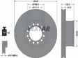 TEXTAR JARRULEVY 432MM MAN TGA ETU 22.5 - Yleisosat ja tarvikkeet - 55689 - 1